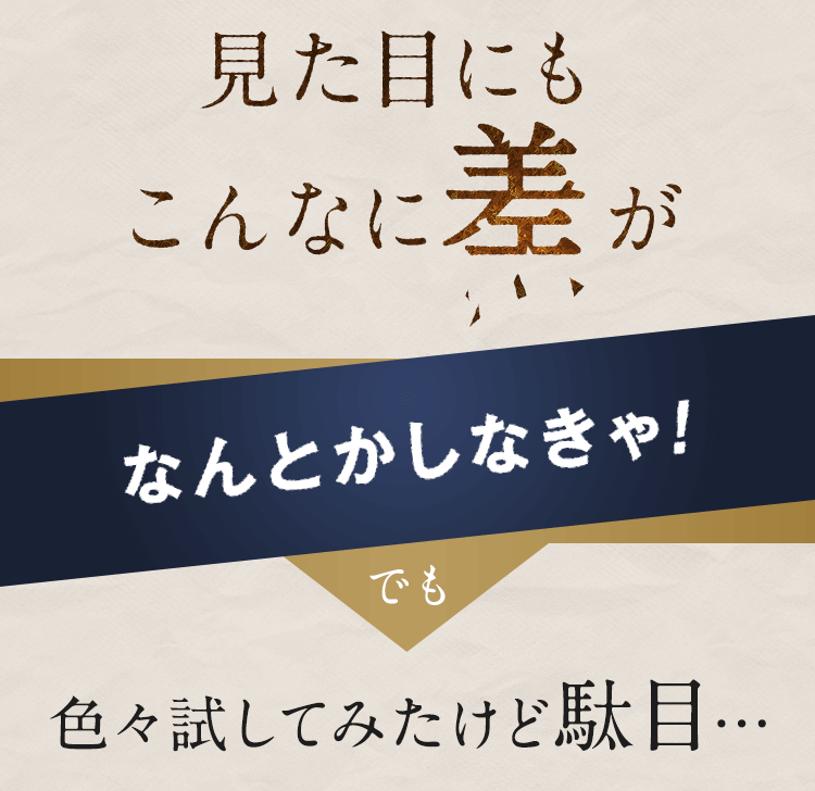 見た目にもこんなに差が